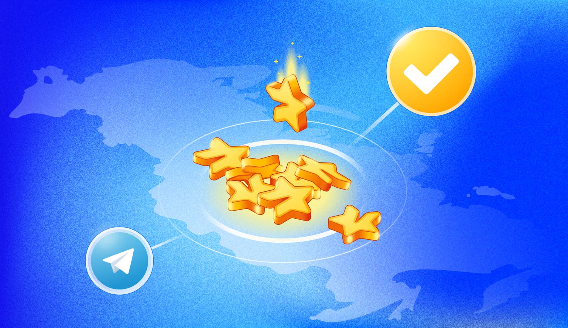 Как купить звезды Telegram в России