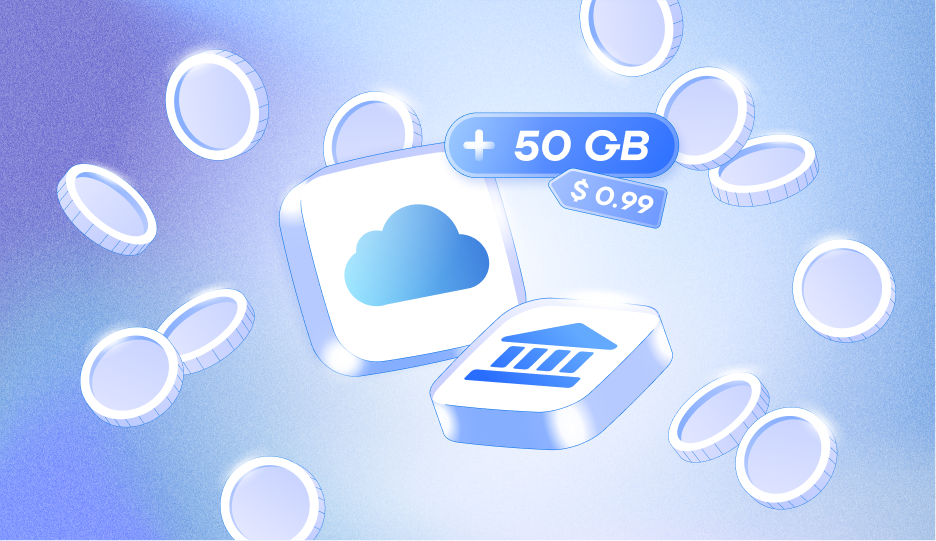 Как пополнить iCloud 50 ГБ через банк из России