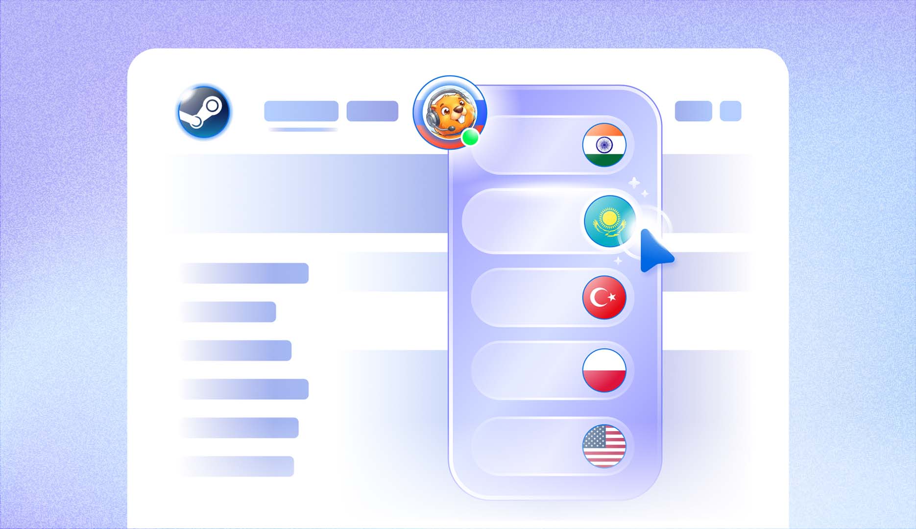 Пошаговый гайд по смене региона Steam?